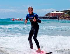 Gift Voucher: 2hr Group Surf Lesson 'Barrel of Fun' at Tathra Beach